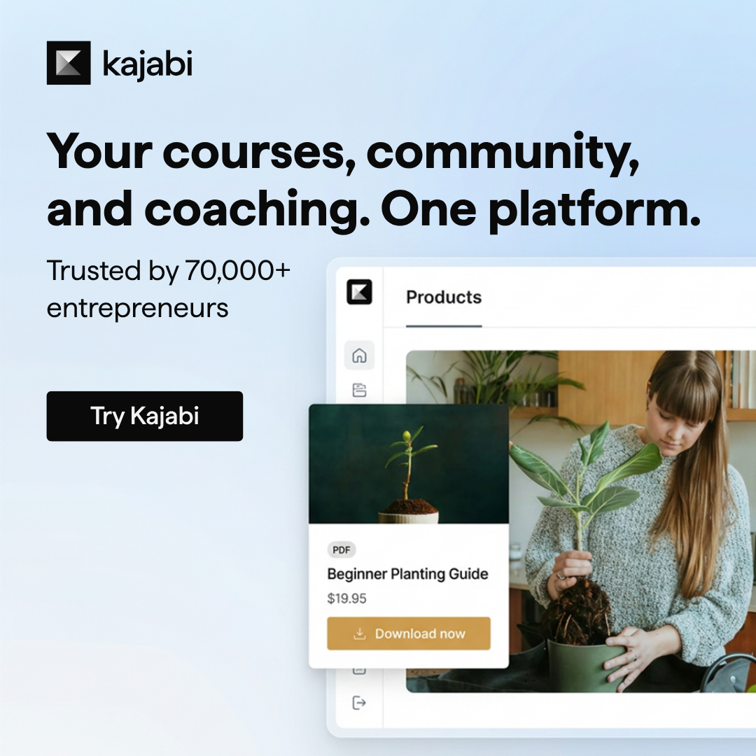 Kajabi Facebook ad