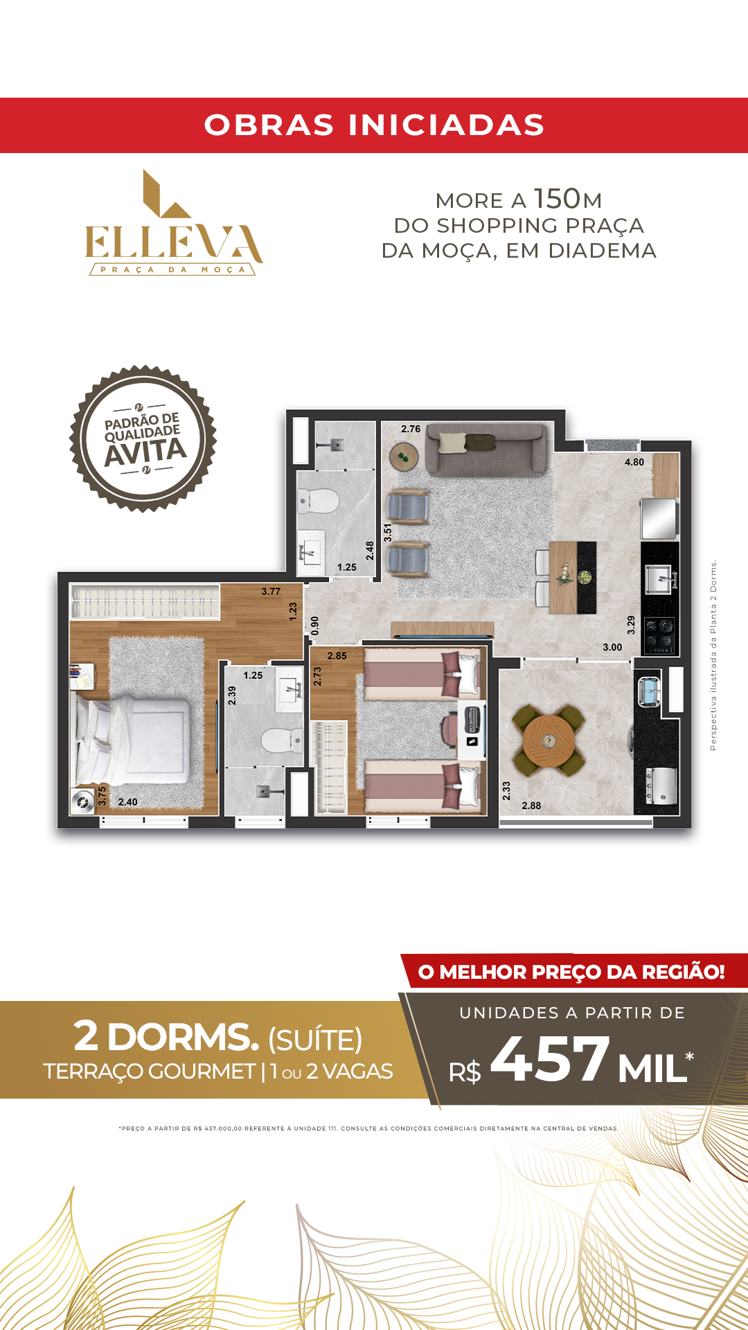 Avita Construções e Incorporações Facebook ad from Jun 23, 2026