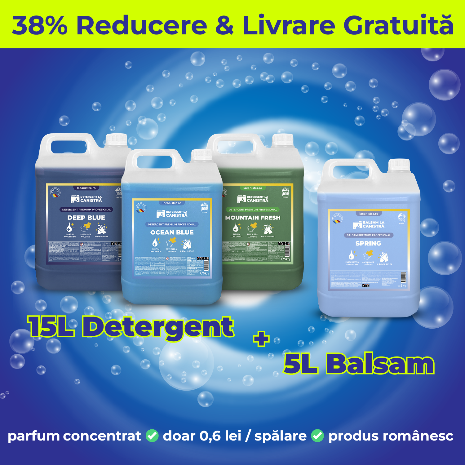 Detergent La Canistră Facebook ad