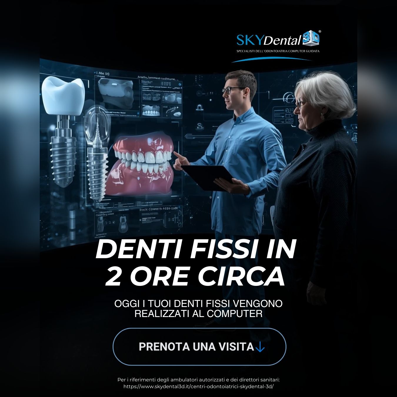 SkyDental3D Facebook ad