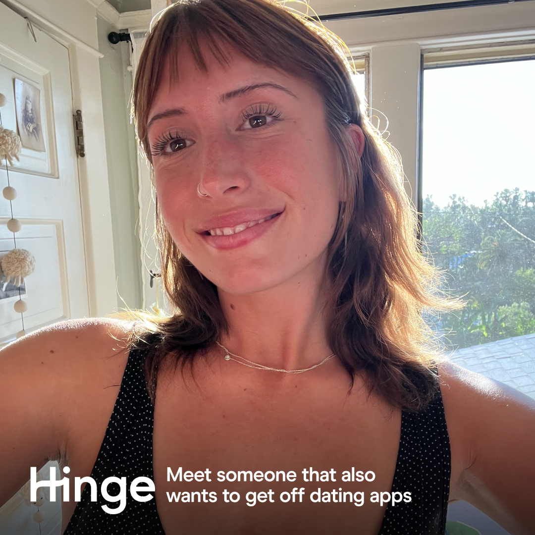 Hinge Facebook ad