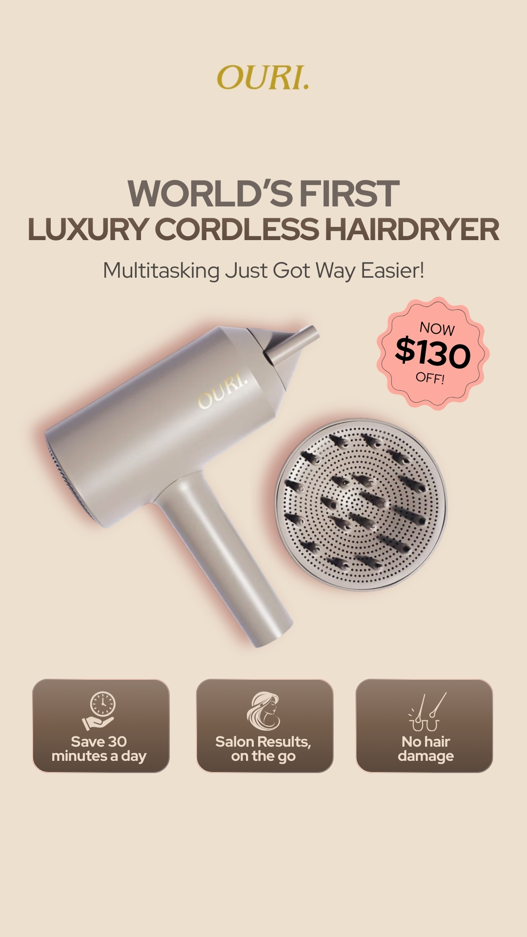 Ouribeauty Facebook ad