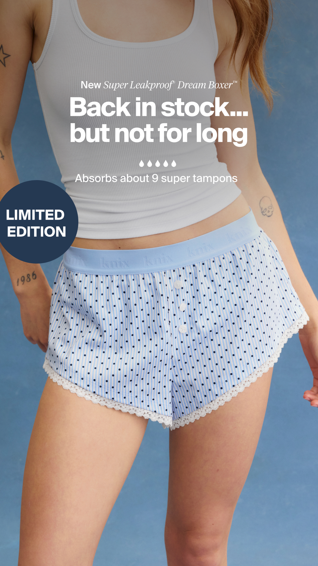 Knix Facebook ad