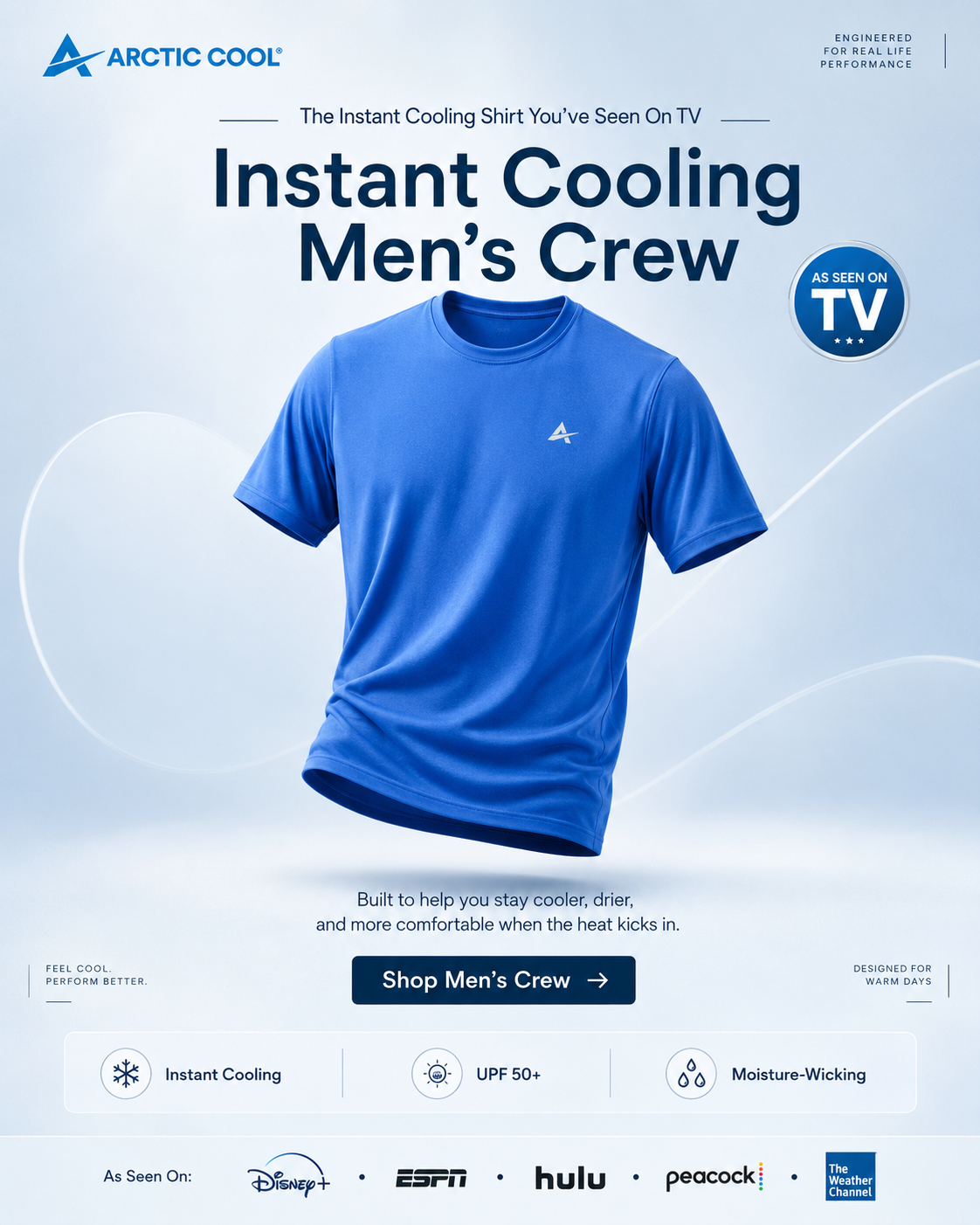 Arctic Cool Facebook ad