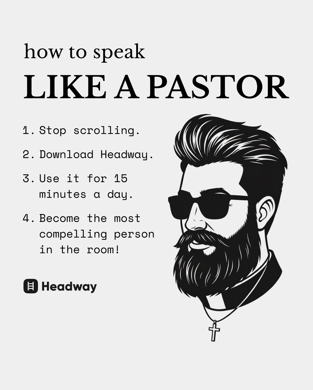 Headway App Facebook ad
