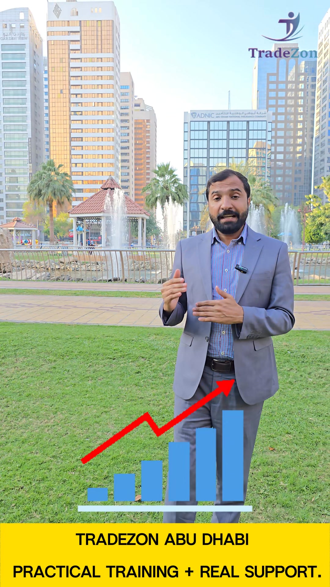 Tradezon Global Facebook ad: Start Your Amazon & Noon Journey in Abu Dhabi