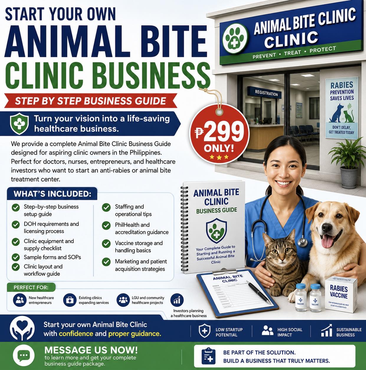 Clinic Startup Business Guide Facebook ad