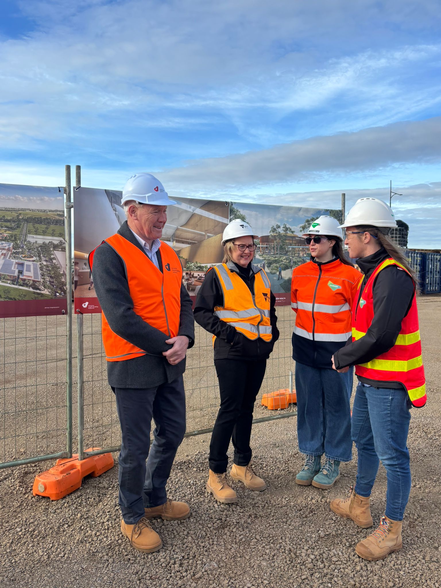 Steve McGhie MP Facebook ad: Melton Hospital major works are underway!