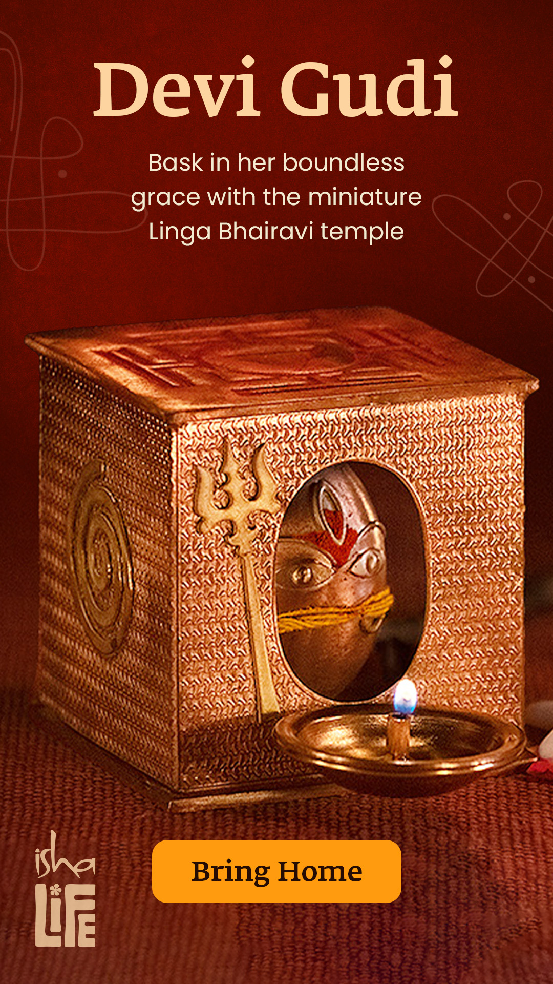 Isha Life Facebook ad