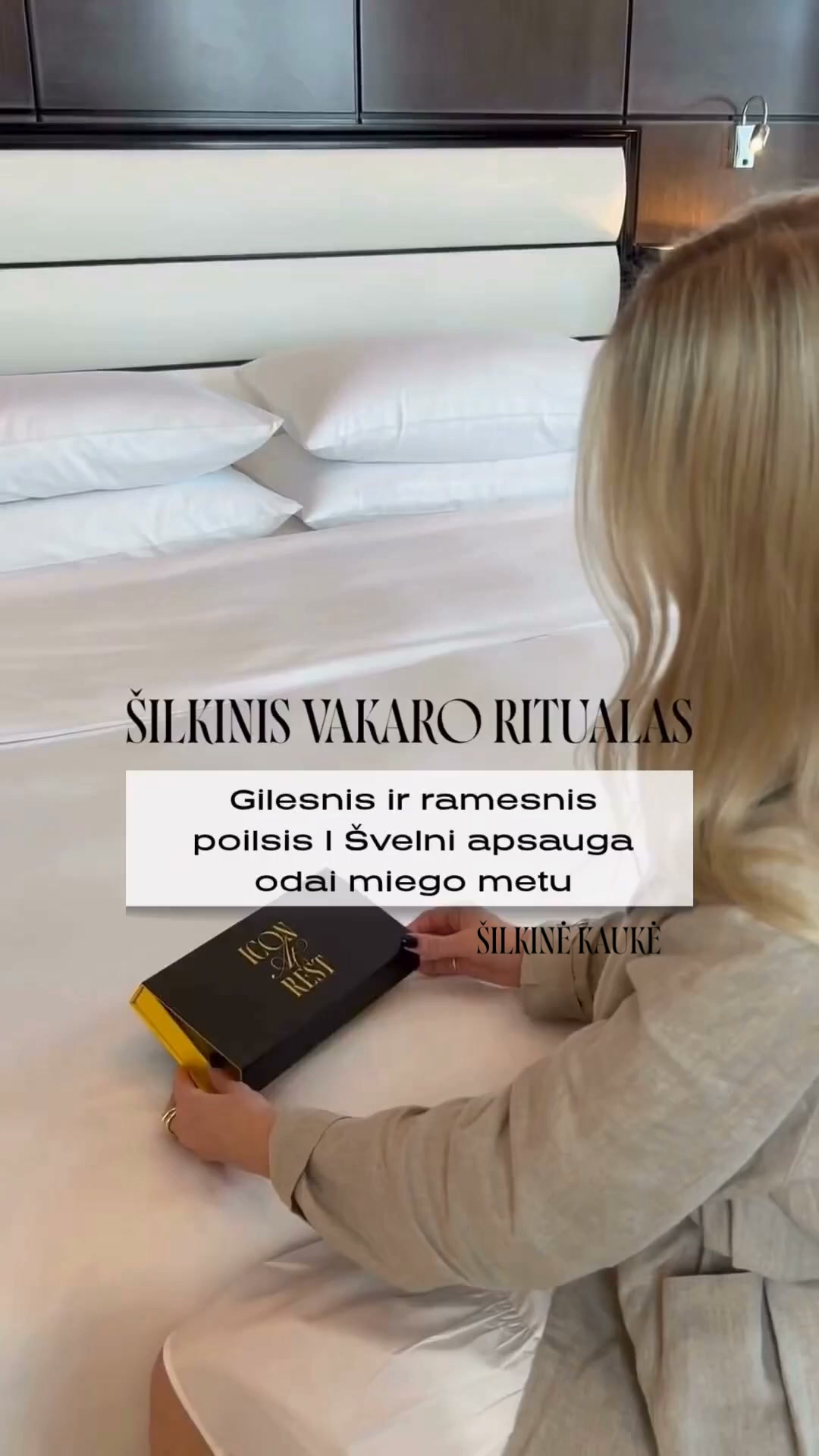 Grand Hotel Vilnius, Curio Collection by Hilton Facebook ad: Miego akiniai ramiam poilsiui