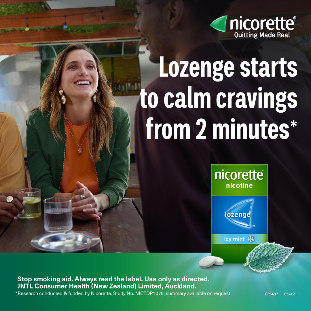 Nicorette ANZ Facebook ad