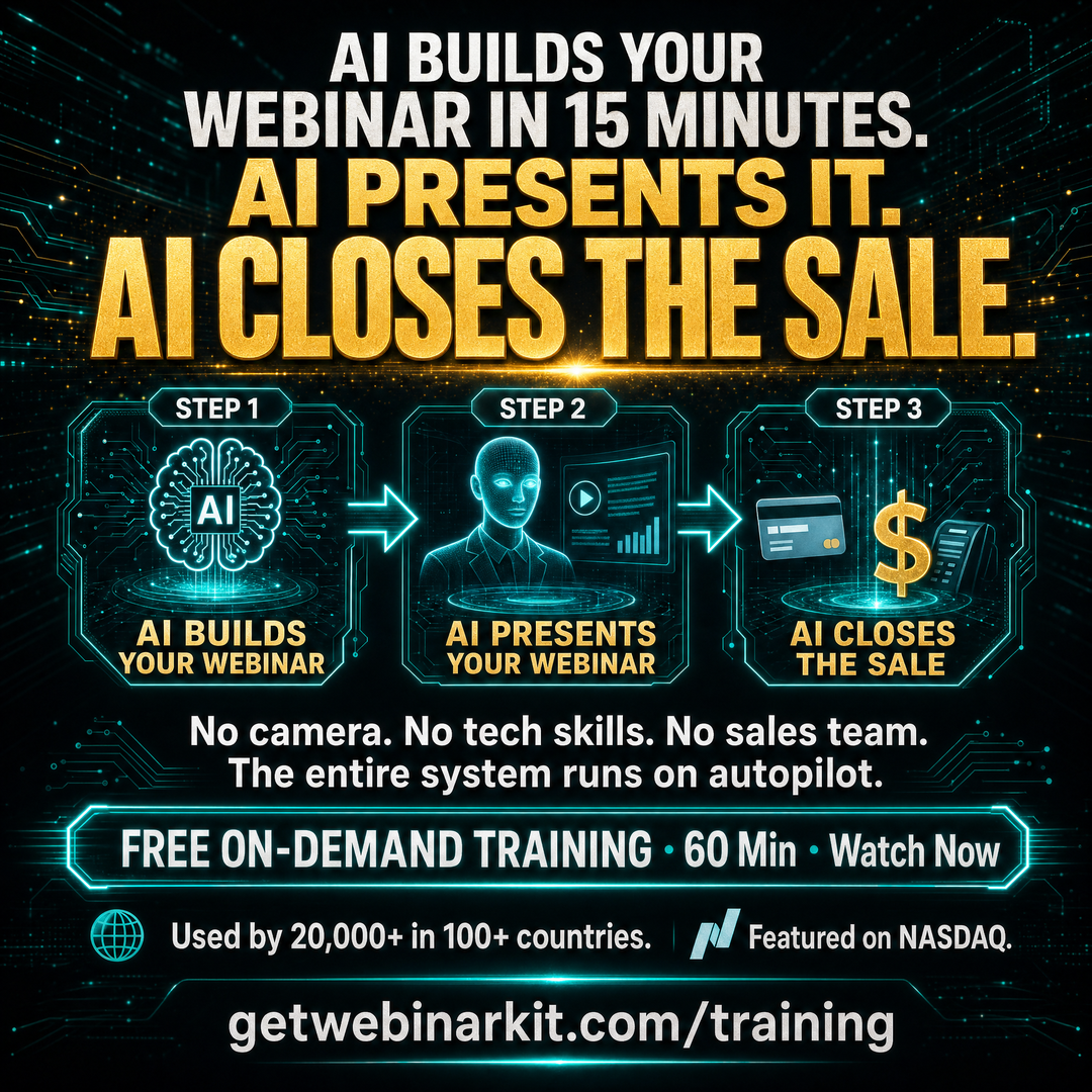 WebinarKit Facebook ad