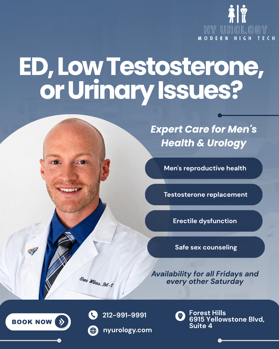 nymd_center Facebook ad: Expert Men's Health Care-Now Accepting New Patients