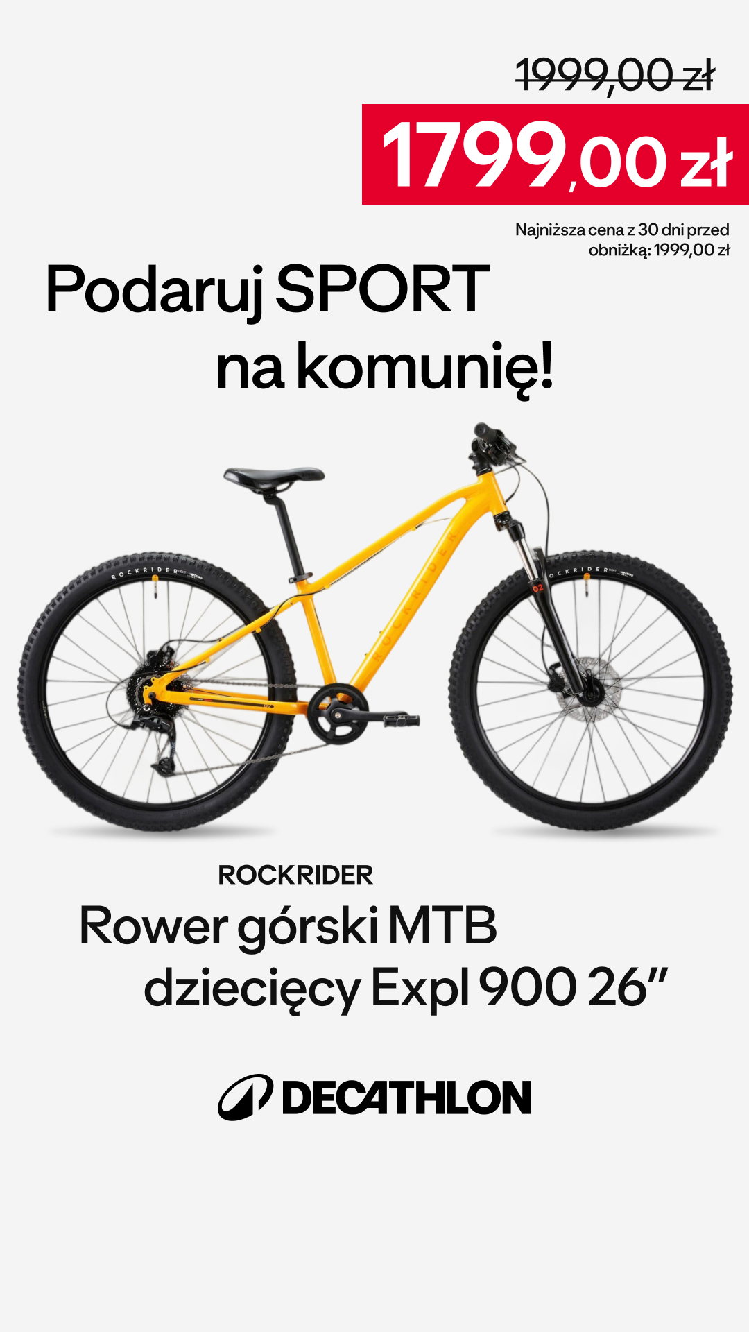 Decathlon Polska Facebook ad