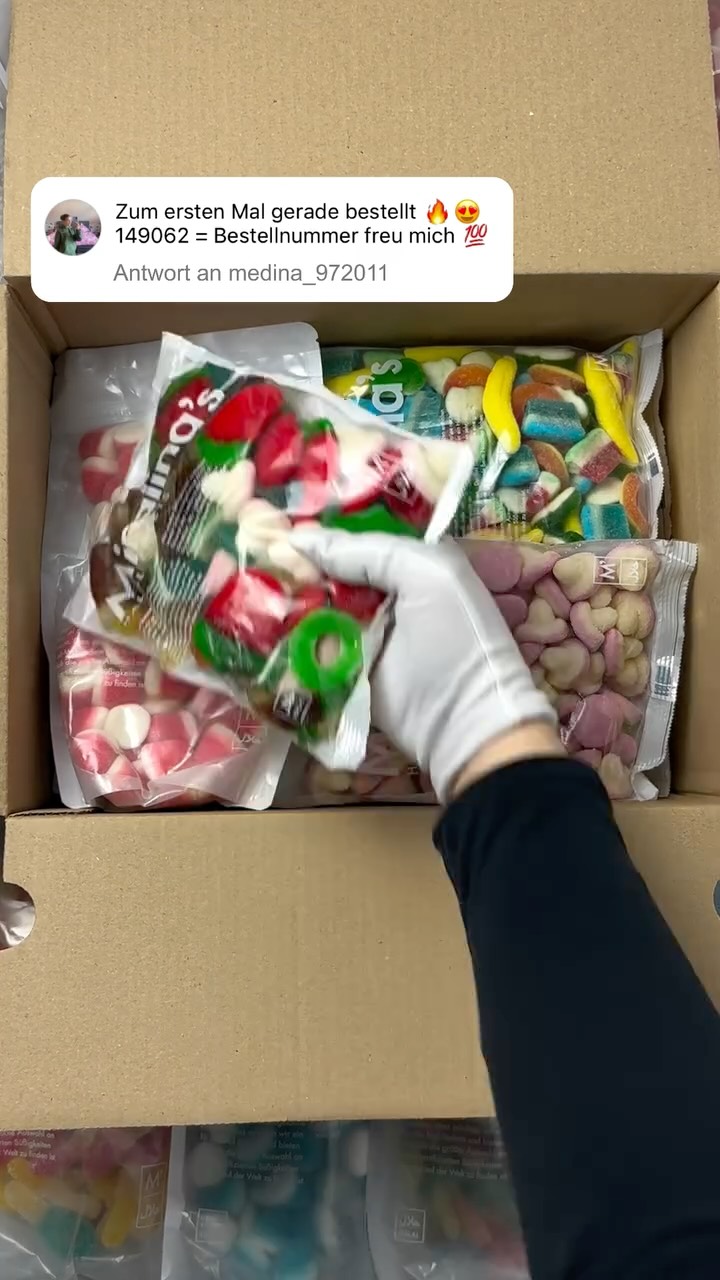 Miralina's Halal Sweets Facebook ad: Halal & Glutenfreie Sorten?