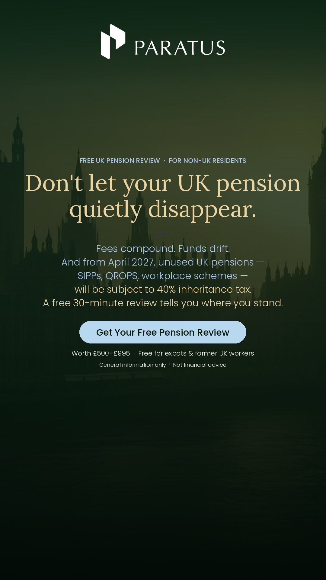 Paratus Wealth Facebook ad from May 20, 2026