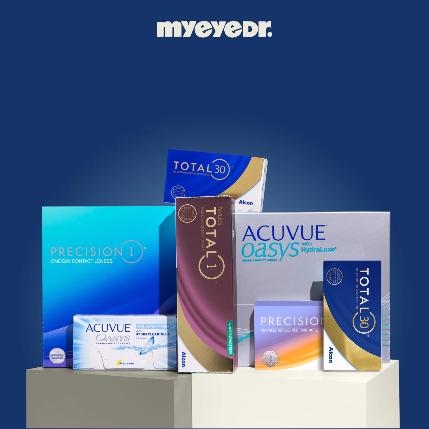 MyEyeDr. Facebook ad: Get contacts that keep up