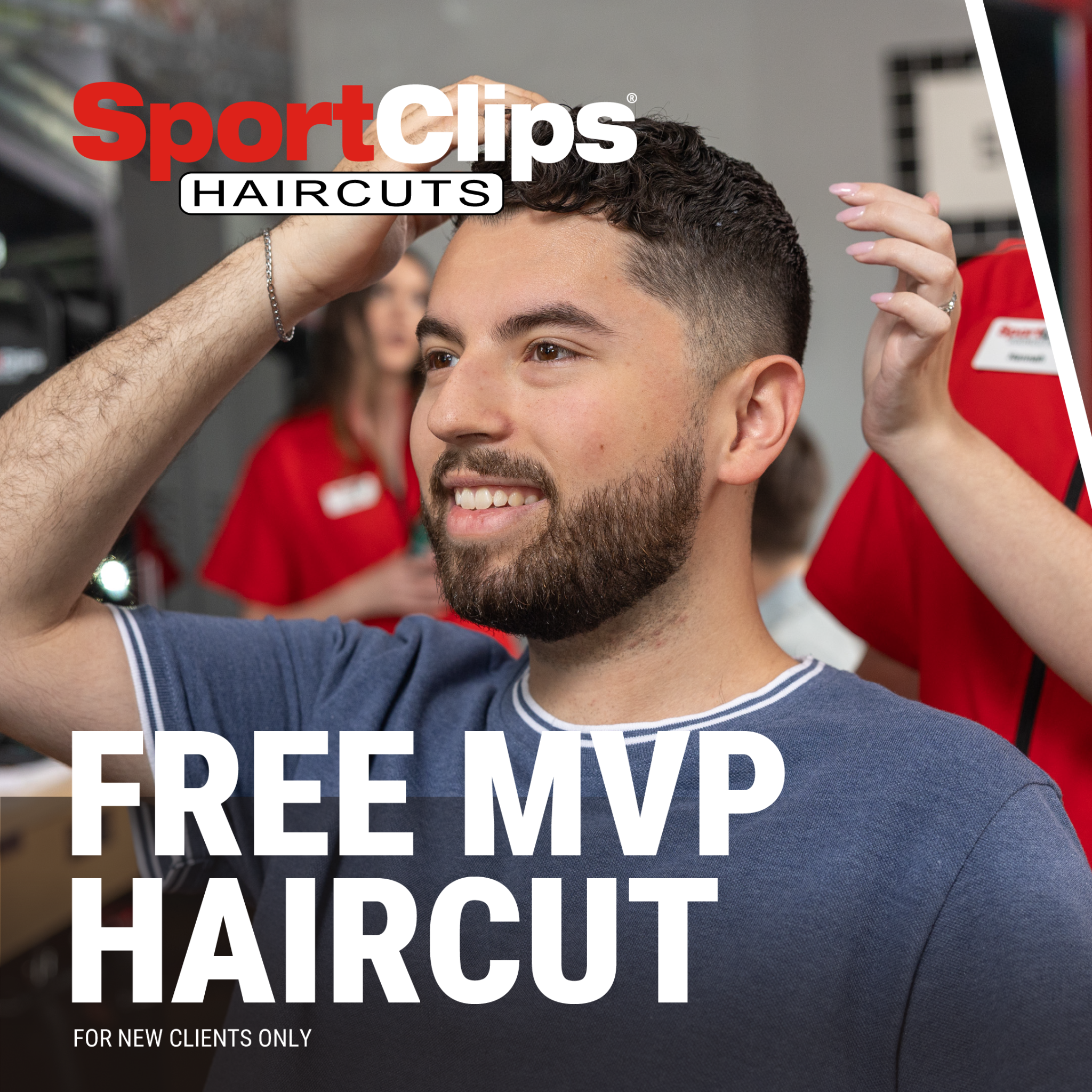 Sport Clips Haircuts Facebook ad