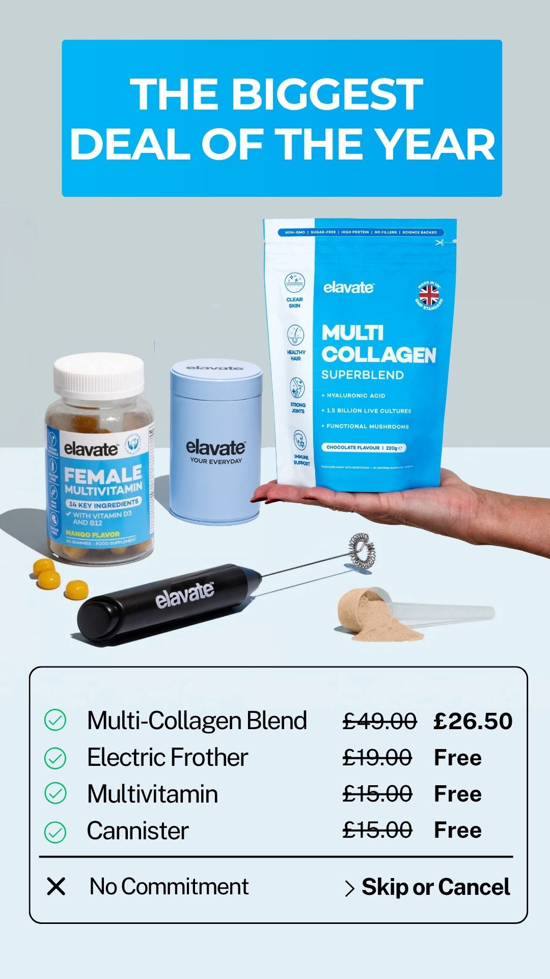 Elavate Facebook ad