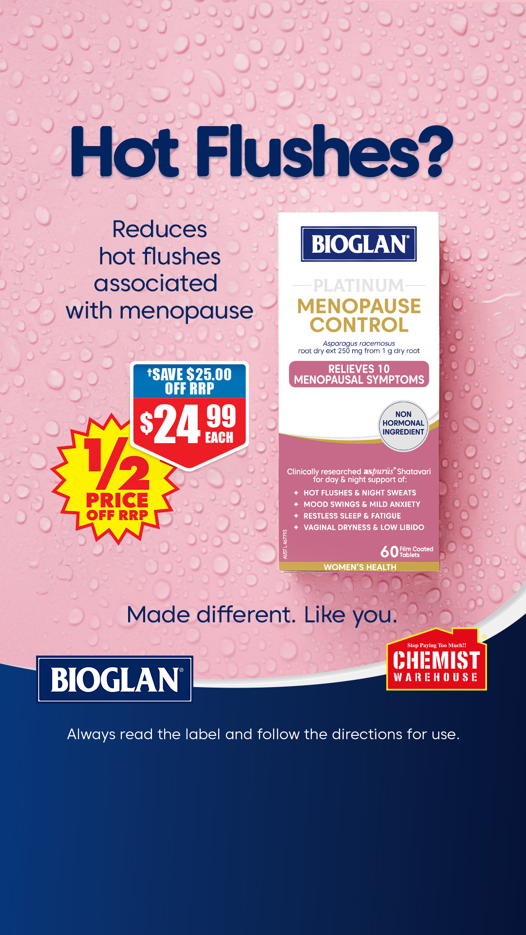 Bioglan Facebook ad