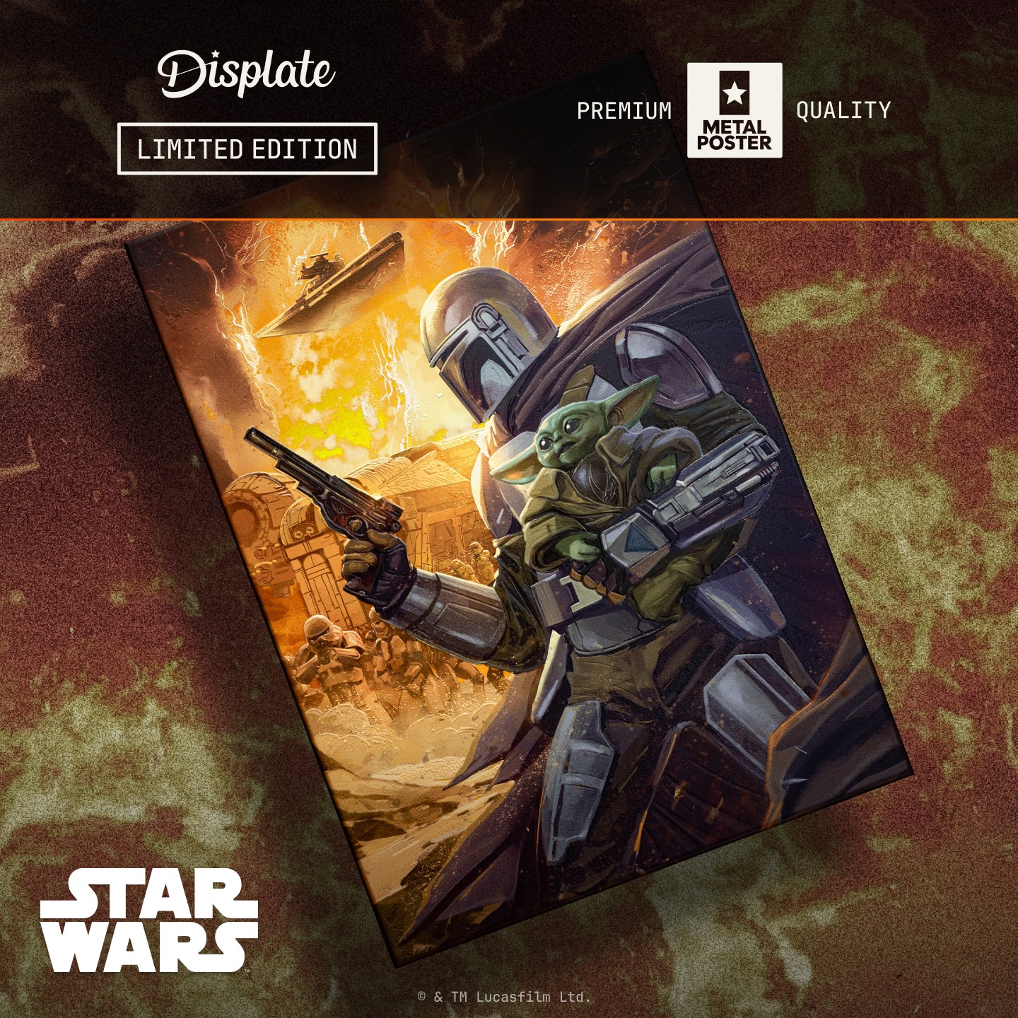 Displate Facebook ad