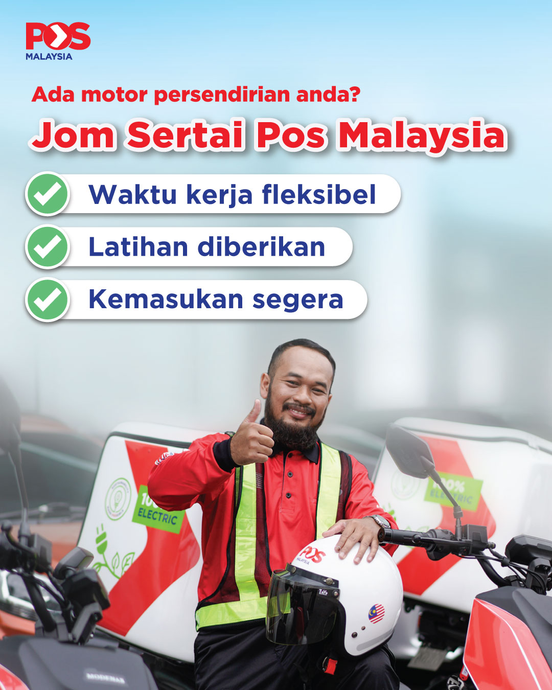 Pos Malaysia Berhad Facebook ad