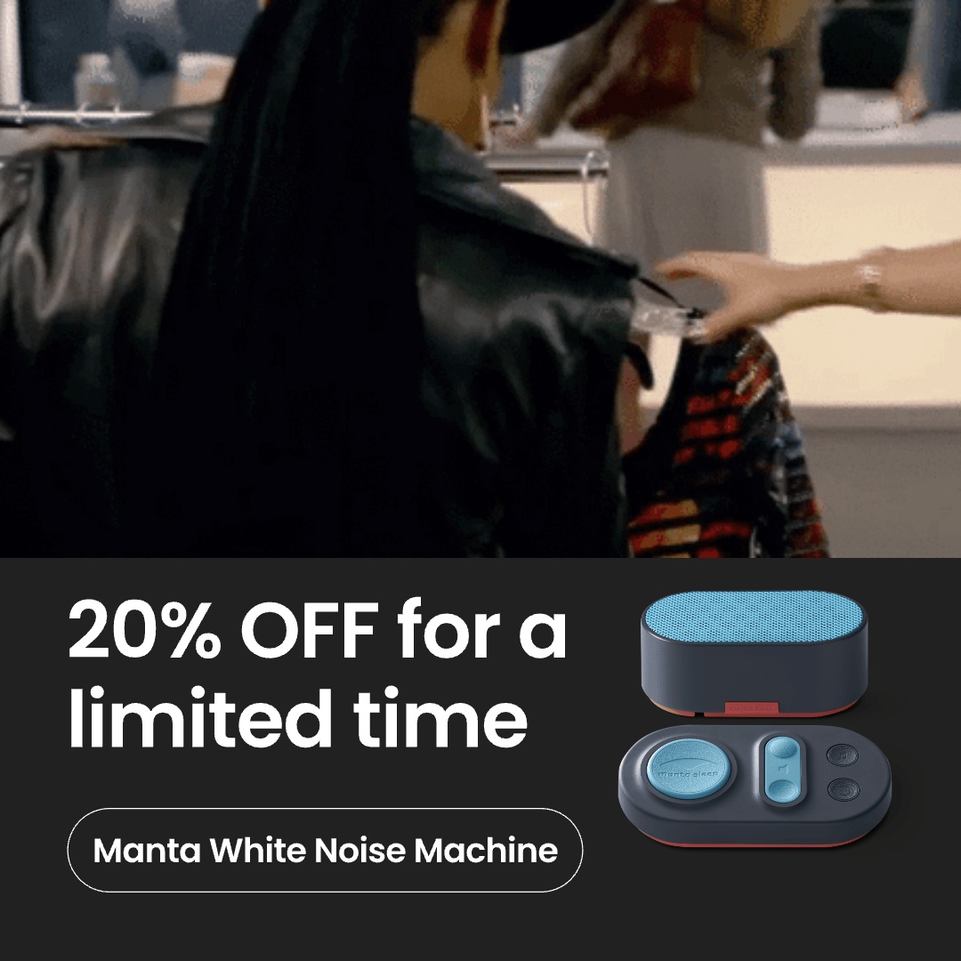 Manta Sleep Facebook ad