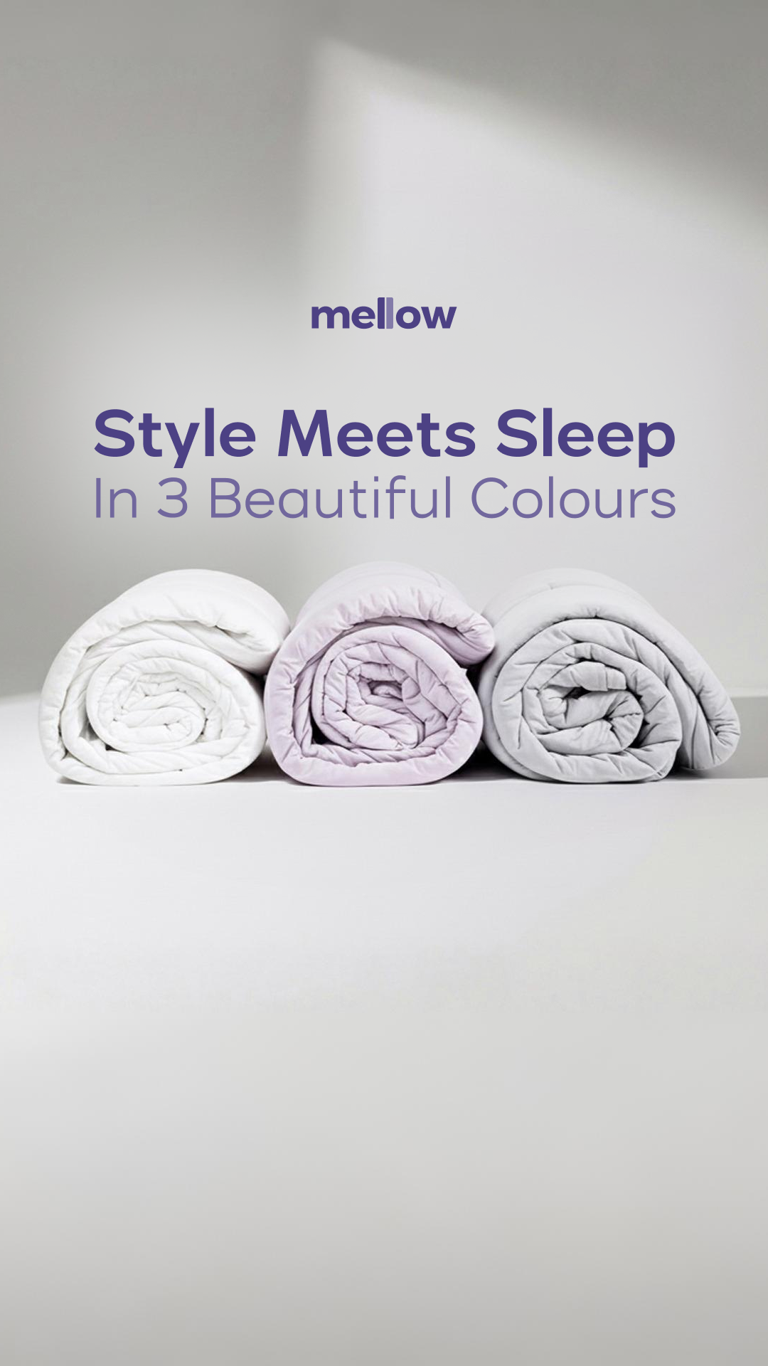 Mellow Comforters Facebook ad