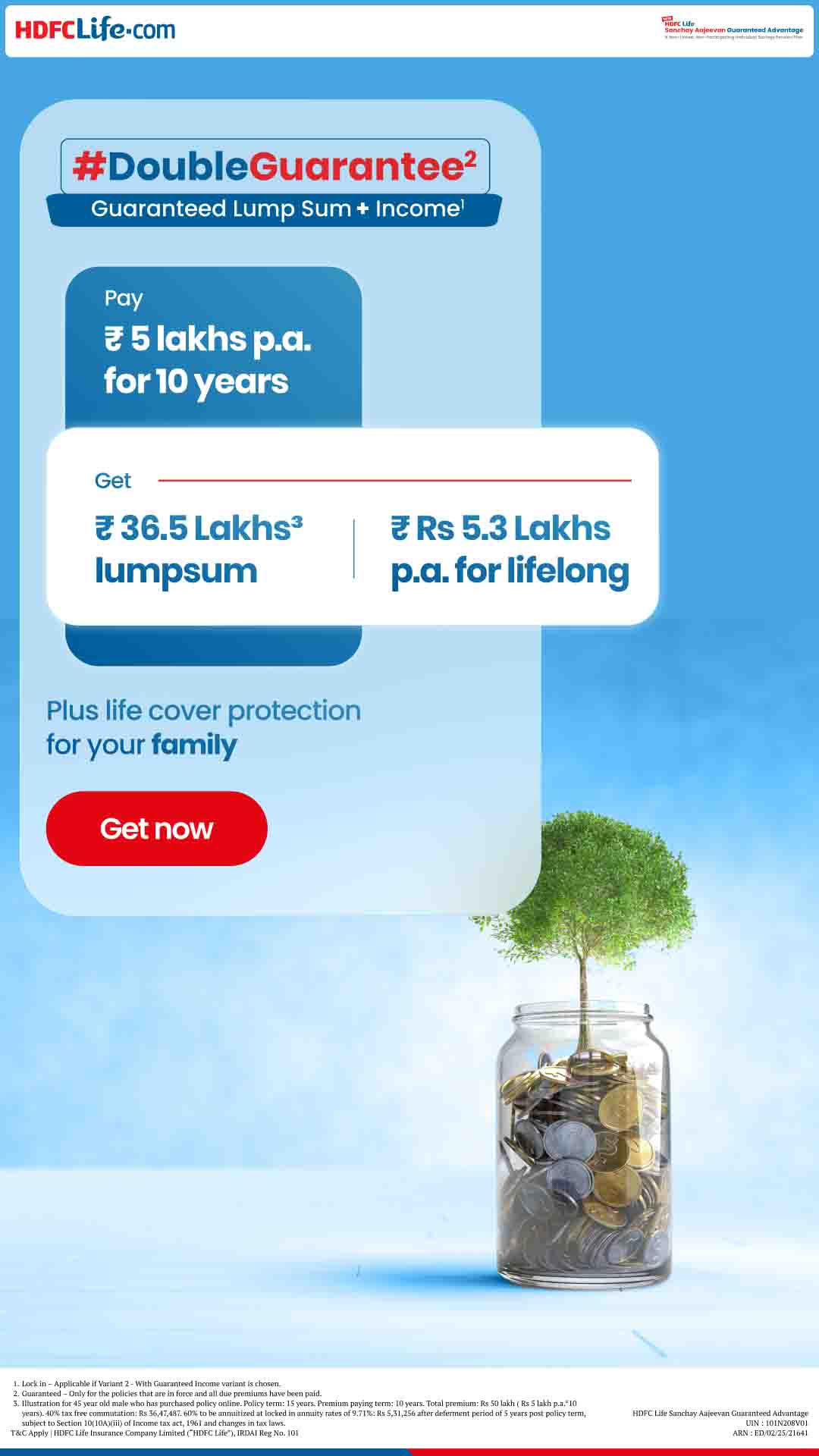 HDFC Life Facebook ad