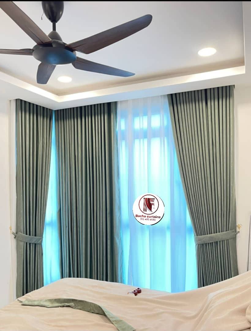 Bacha Curtains Facebook ad: Nak Oder Wasap Saya