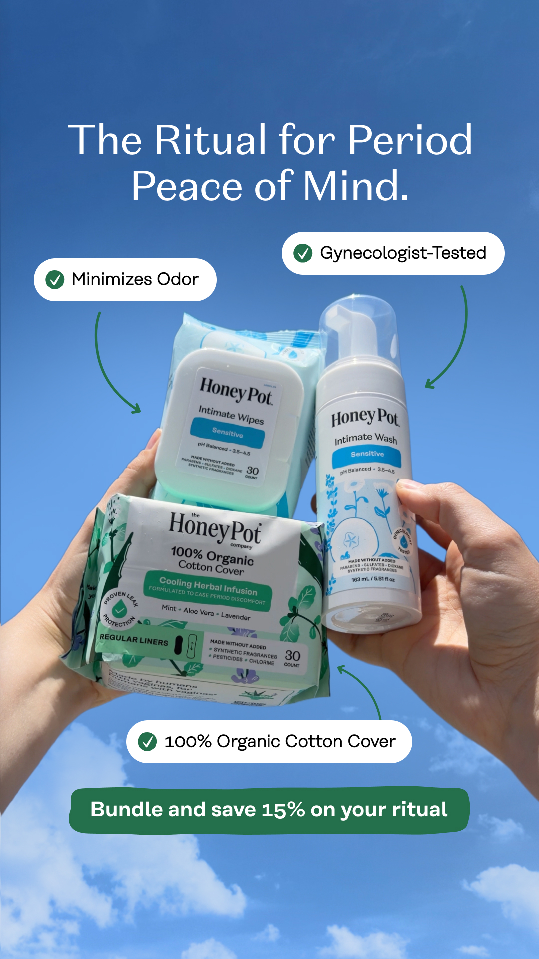 The Honey Pot Company Facebook ad