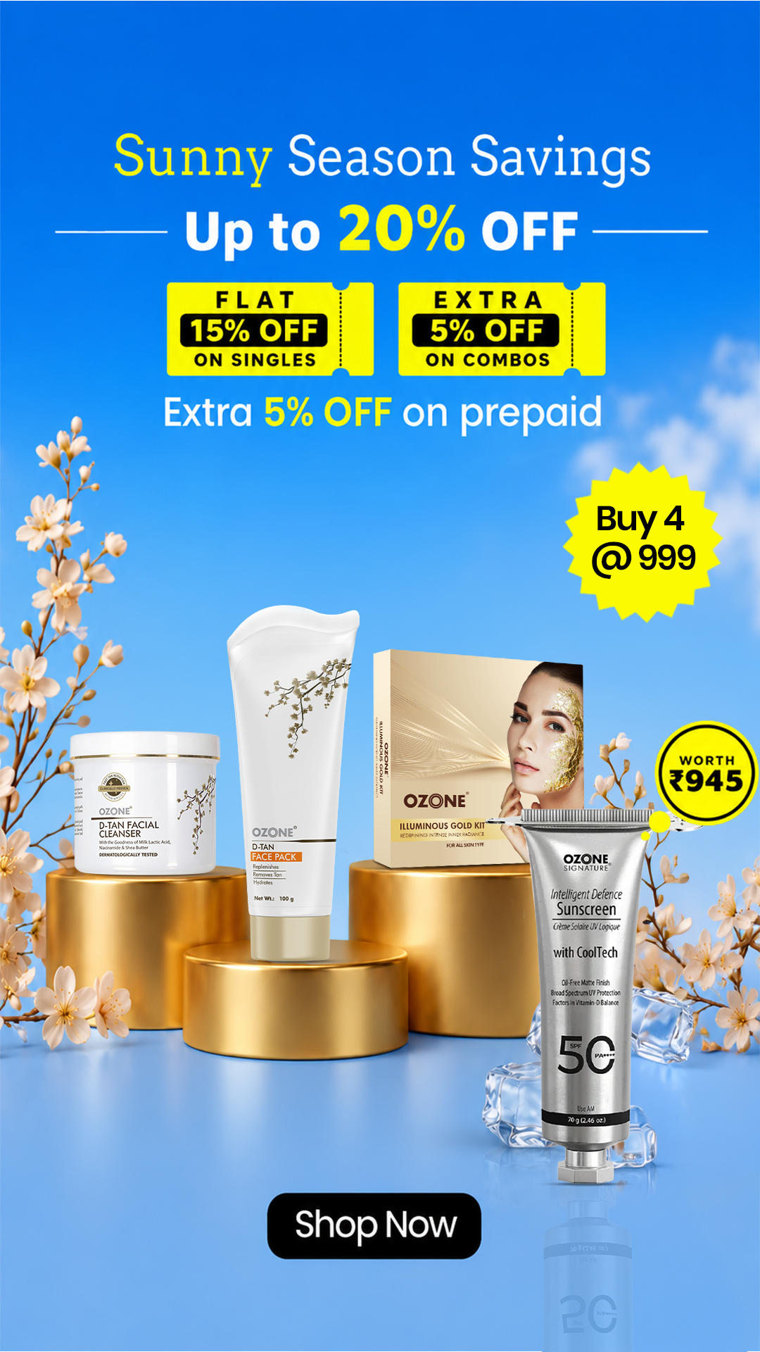Ozone Ayurvedics Facebook ad