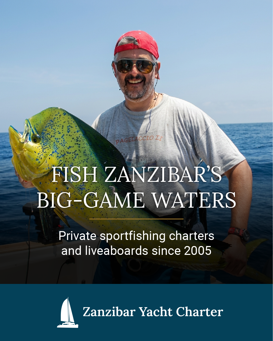 Zanzibar Yacht Charter Facebook ad: Zanzibar's waters hold some of the Indian Ocean's…