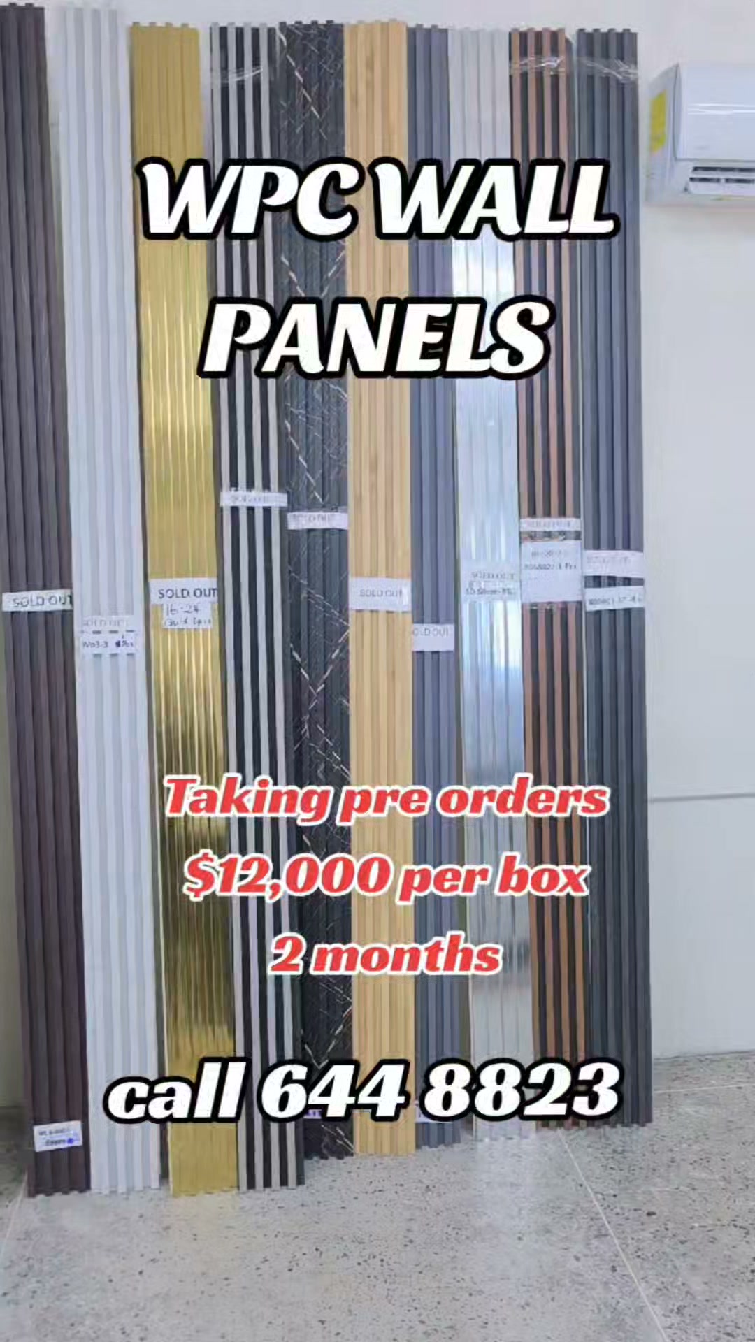 War on retail Facebook ad: PRE ORDERS SPECIALS FOR WHOLESALE PURCHASES.