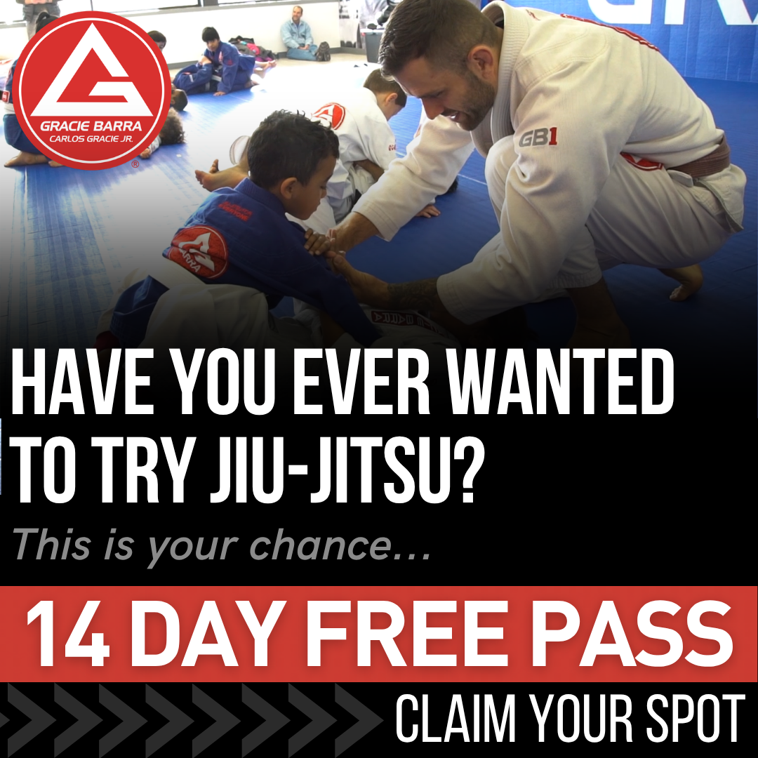 Gracie Barra Arizona Brazilian Jiu Jitsu & Self Defense Facebook ad: FREE 14 Day Pass