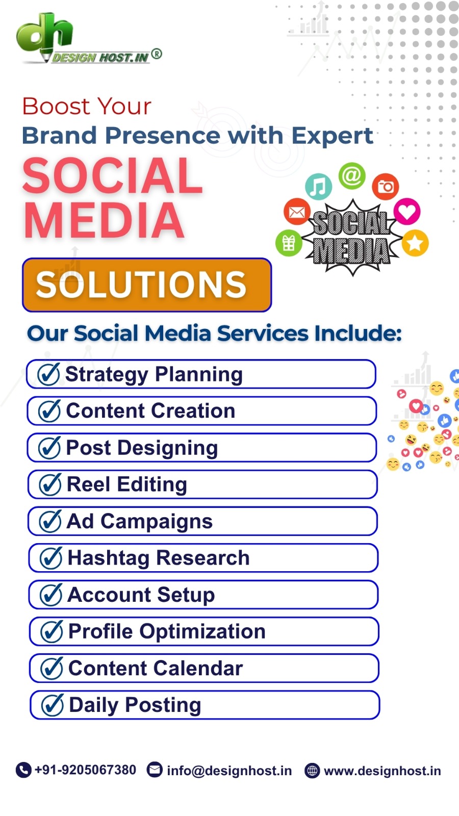 Designhost.in Facebook ad from Apr 10, 2026