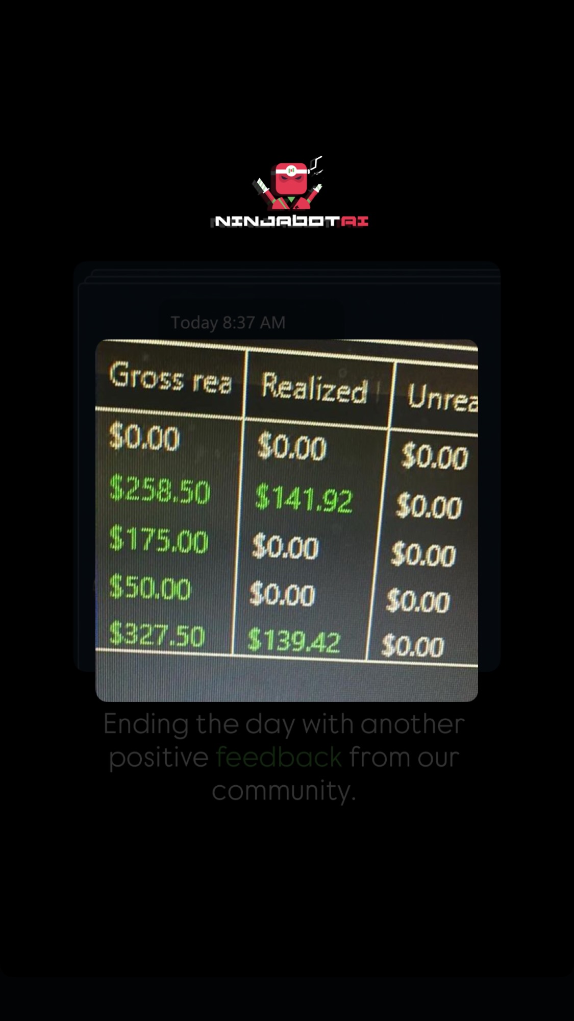 NinjaBot AI Facebook ad