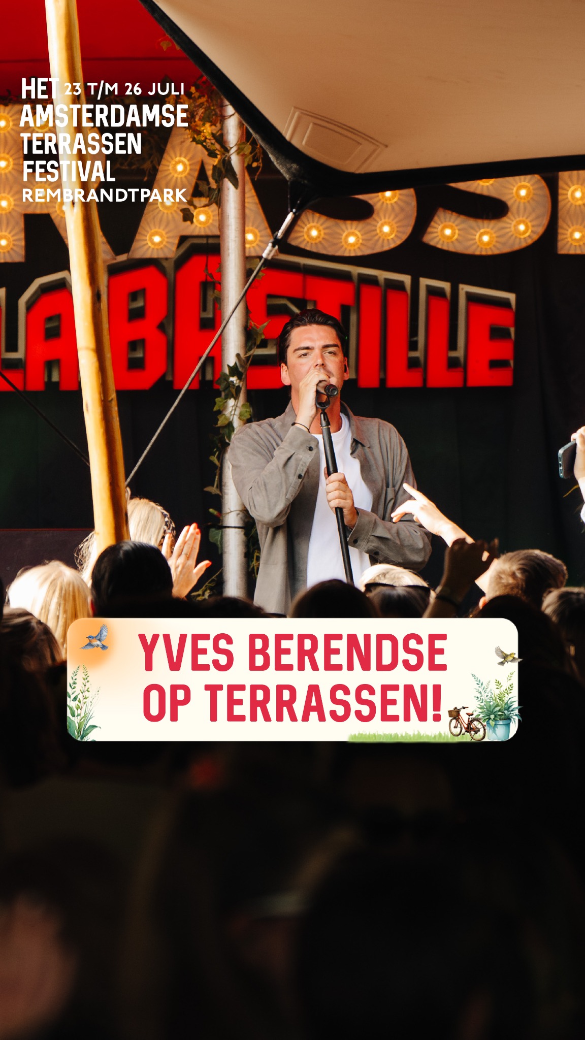 Het Amsterdamse Terrassen Festival Facebook ad