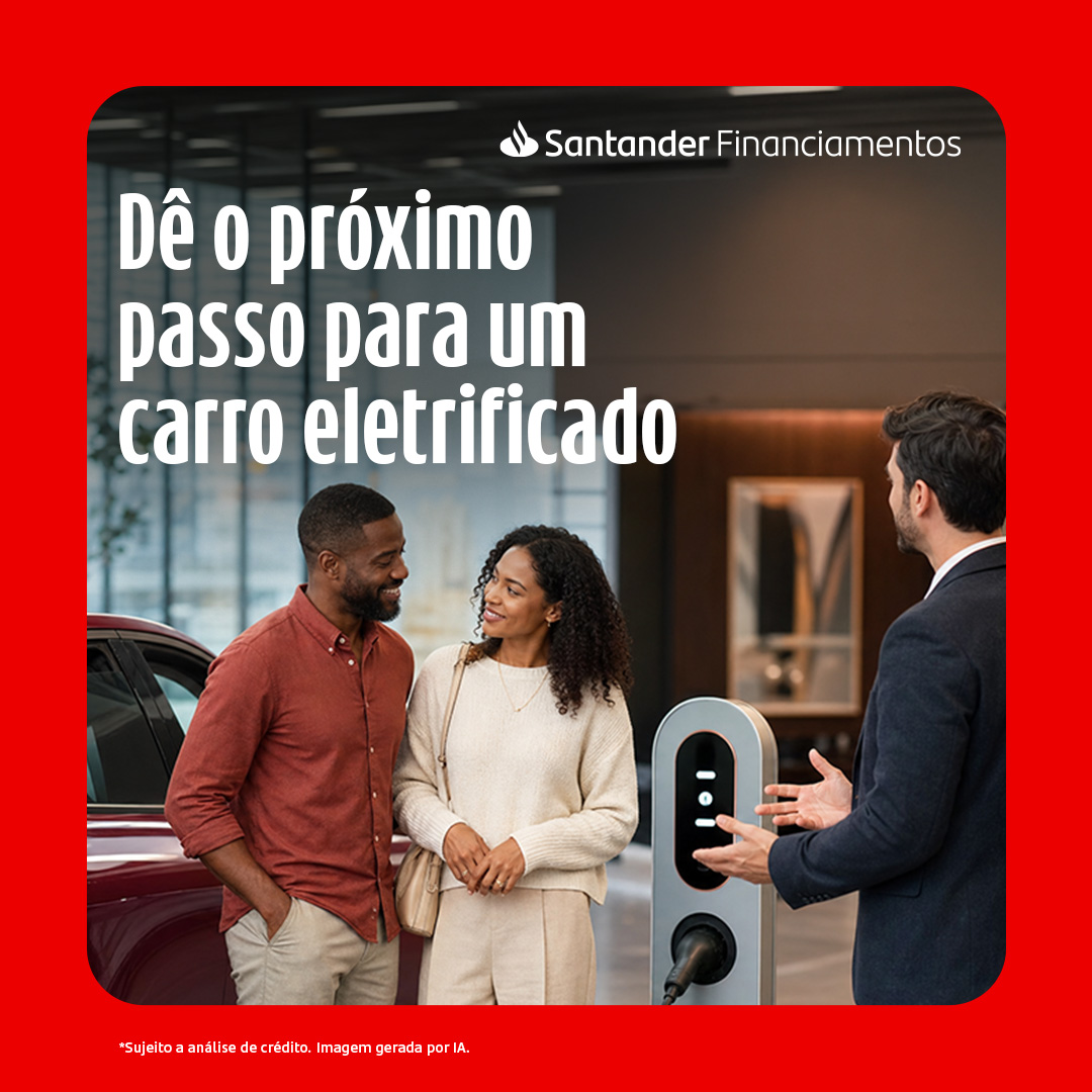 Santander Brasil Facebook ad