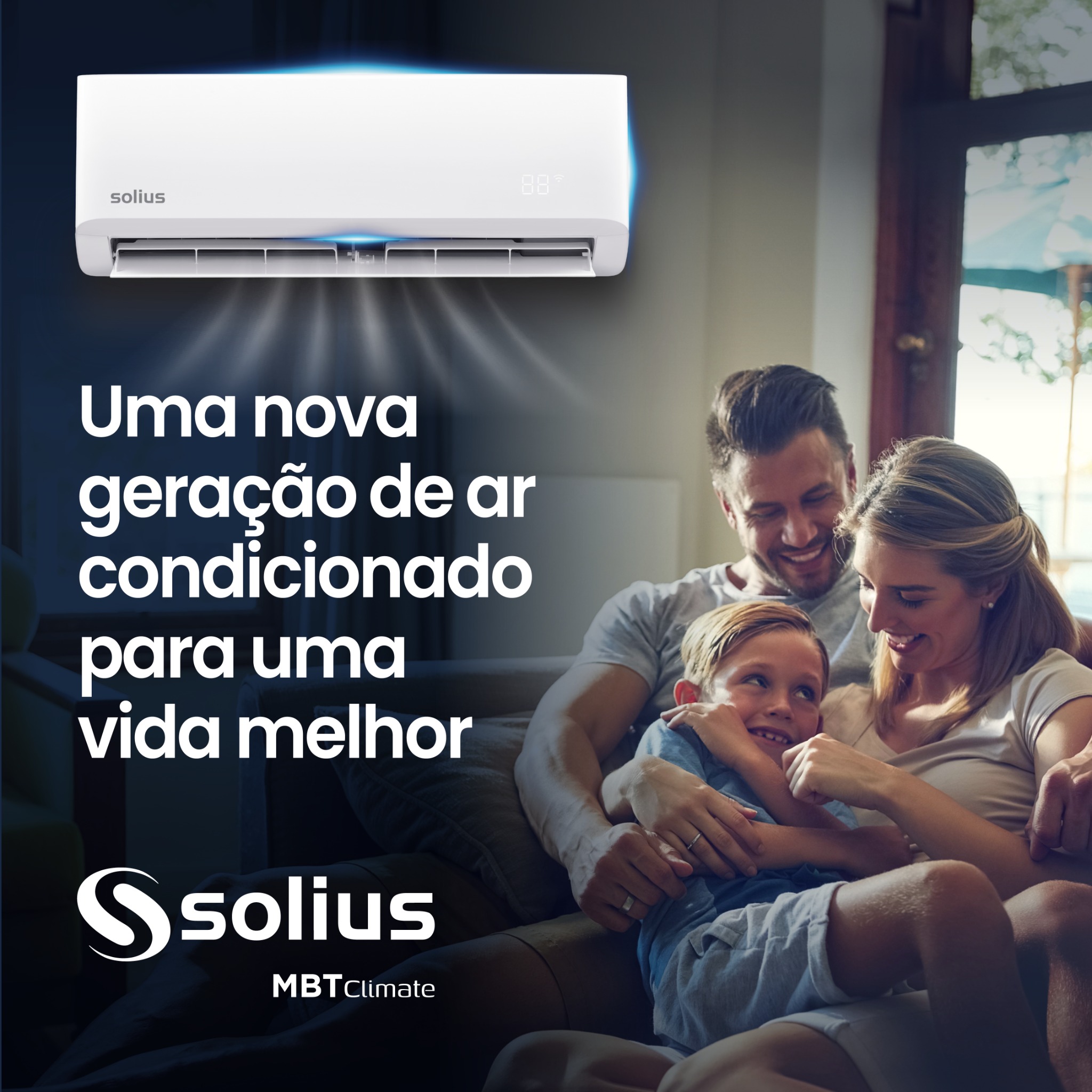 Solius Energias Renováveis Facebook ad: Uma nova geração de ar condicionado para uma…