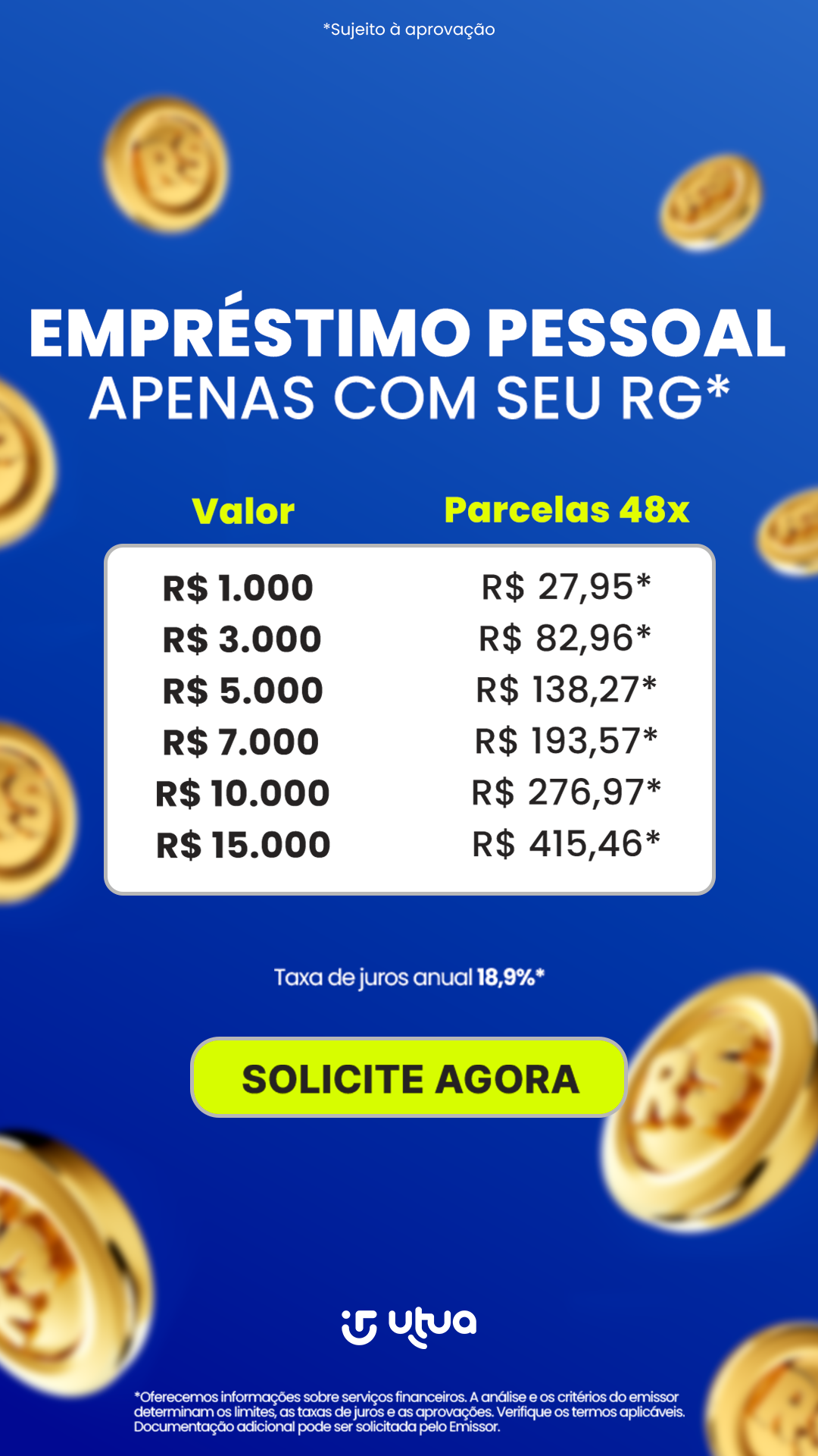 Rede Utua Brasil Facebook ad