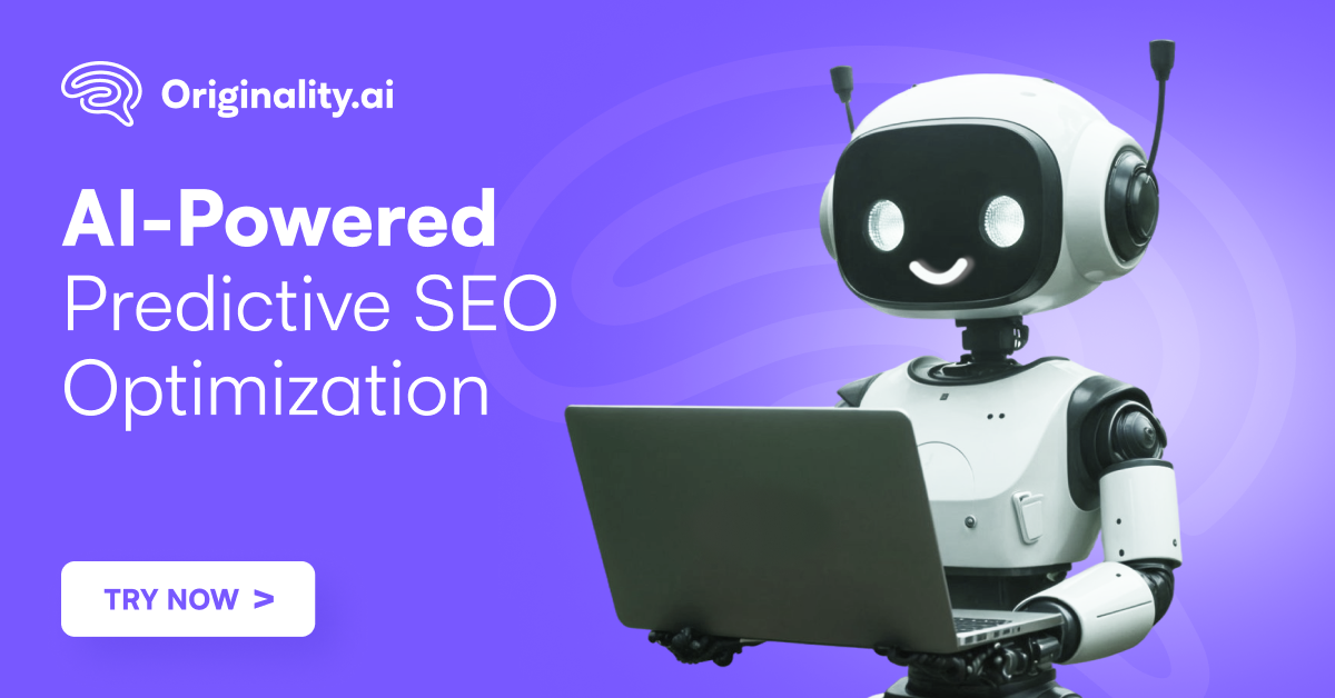 Originality.AI - AI Detection and Plagiarism Checking Facebook ad