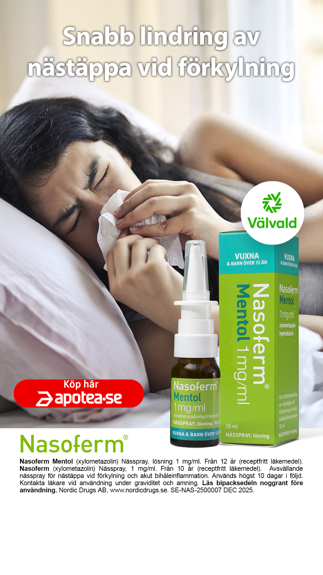 Nasoferm Facebook ad