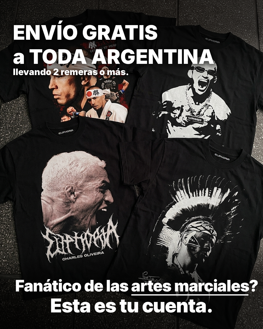 euphoriawear.ar Facebook ad: ENVIO GRATIS a TODA