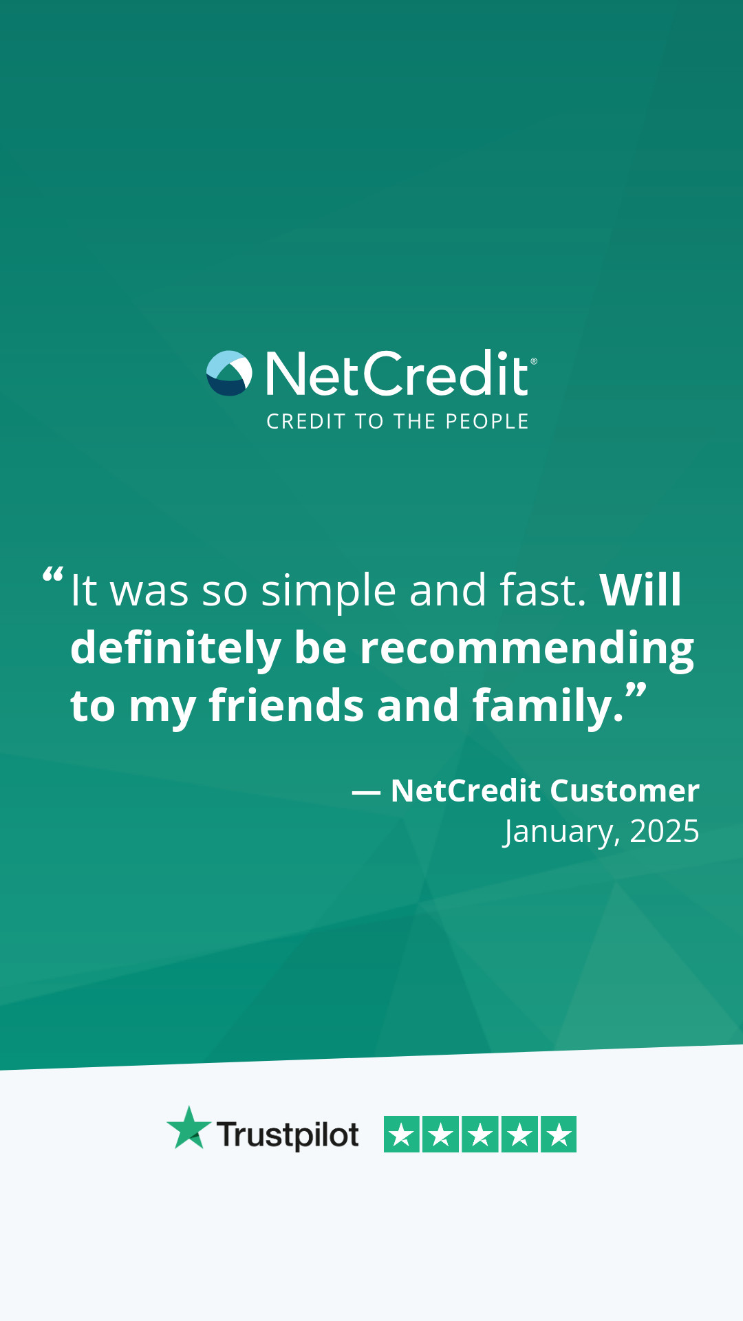 NetCredit Facebook ad