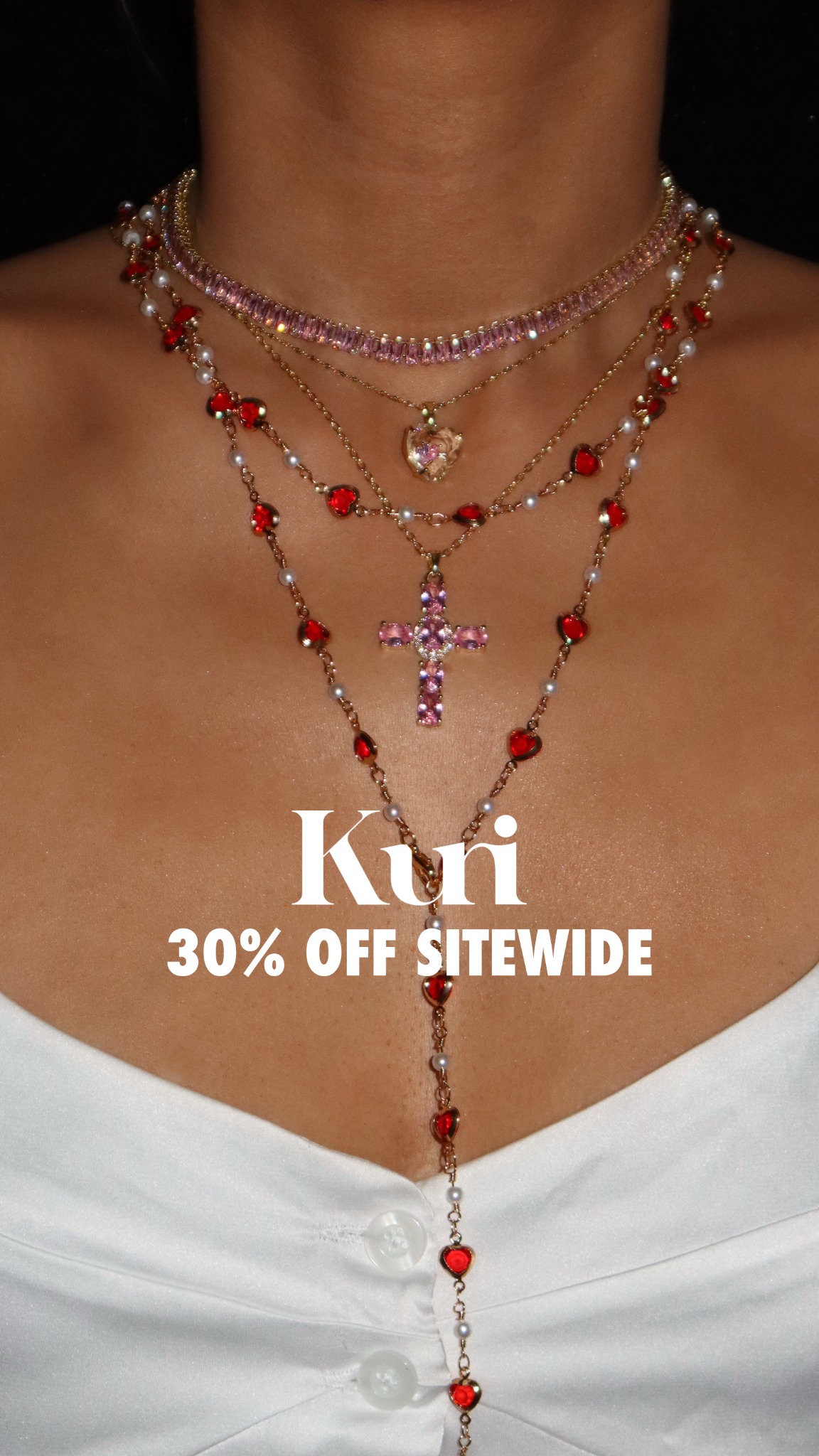 Kuri jewelry Facebook ad