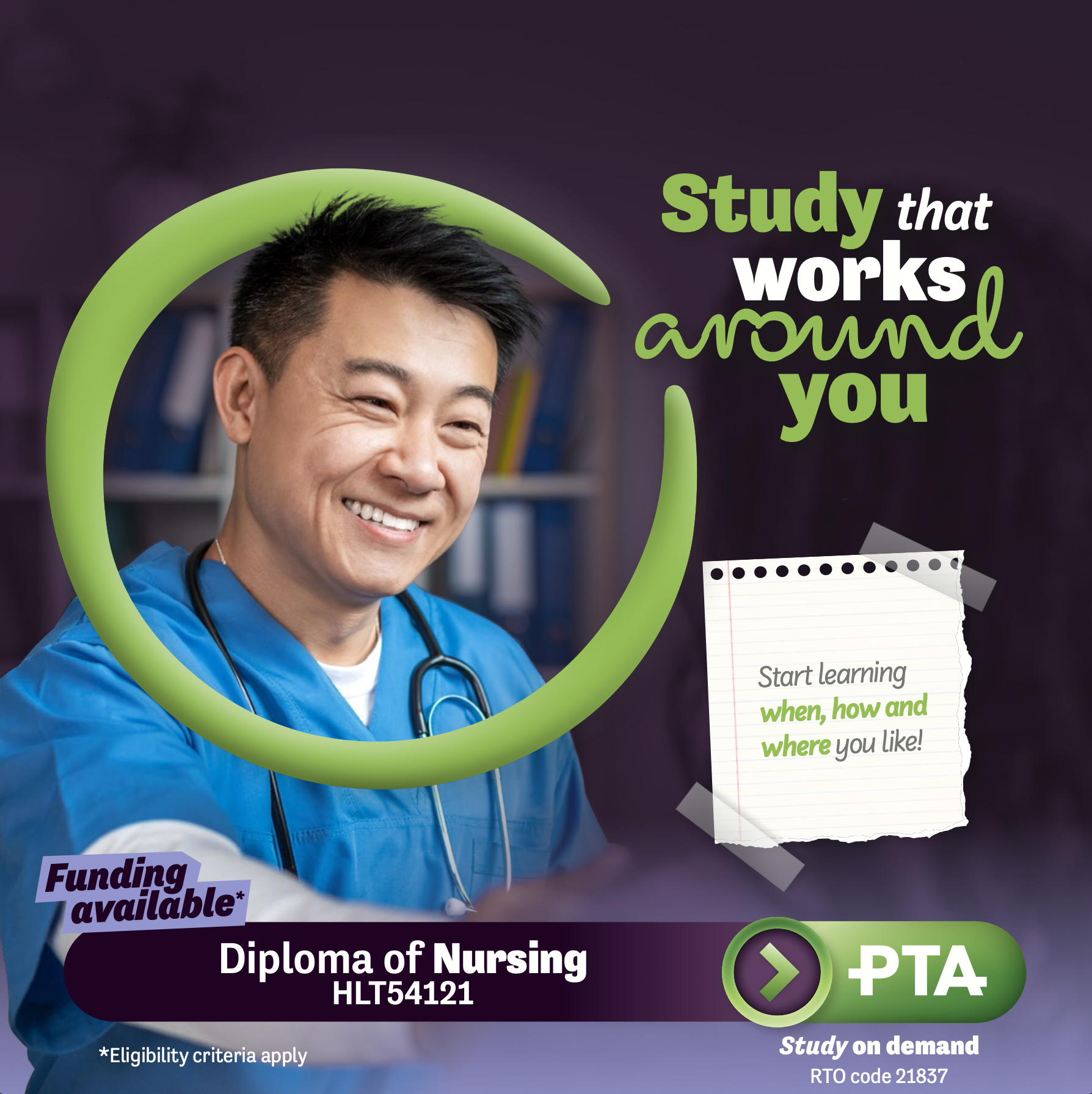 Partners In Training Australia - RTO Code 21837 Facebook ad