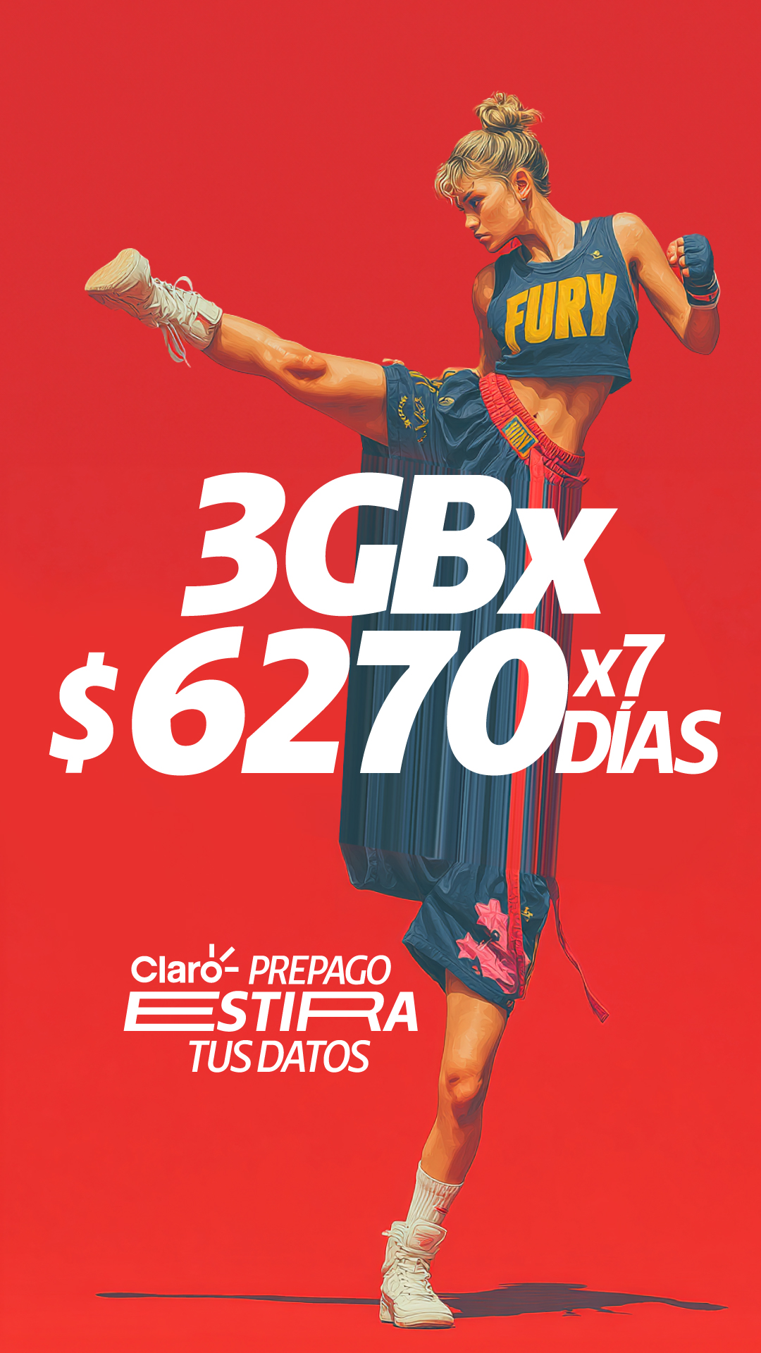 Claro Argentina Facebook ad