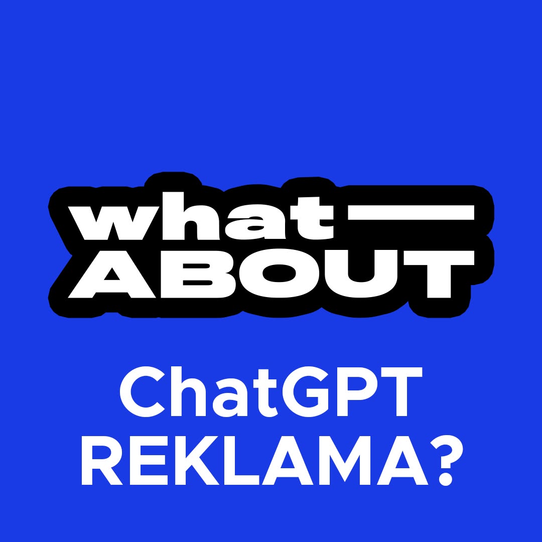 Whatabout Facebook ad: ChatGPT reklama