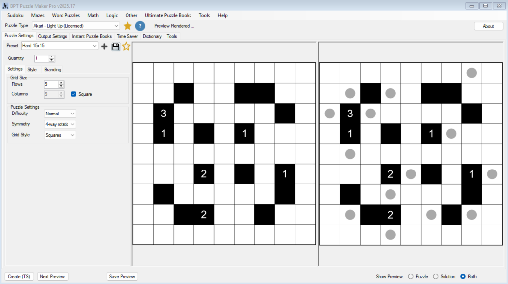BookPublishertools Facebook ad: Create Logic Puzzles Fast, Free Pack